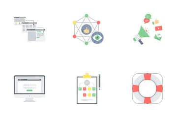 Seo & Web Development Icon Pack