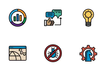 SEO Web Paquete de Iconos
