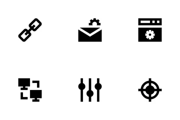 SEO Web Optimization Icon Pack