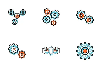 SEO y Web Paquete de Iconos