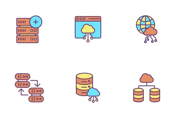 Server And Hosting Icon Pack