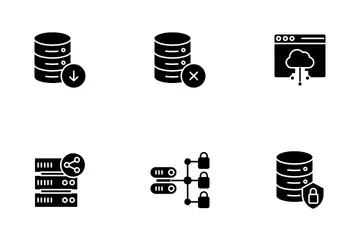 Server And Hosting Icon Pack