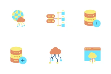 Server And Hosting Icon Pack