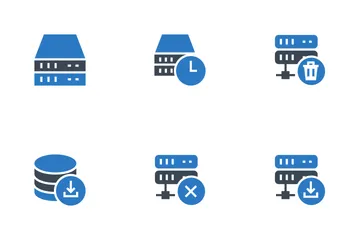 Database dei server Icon Pack