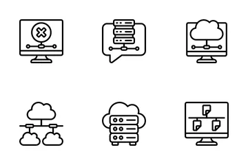 Servers And Networks Icon Pack