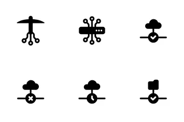 Servers & Clouds Icon Pack