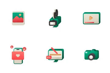 Service créatif Icon Pack