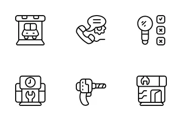 Service Garage Icon Pack