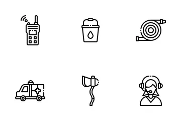 Services d'urgence Pack d'Icônes