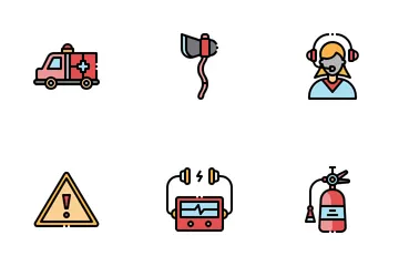 Services d'urgence Pack d'Icônes