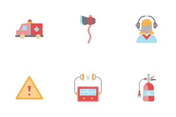 Services d'urgence Pack d'Icônes