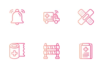 Services d'urgence Pack d'Icônes