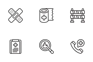 Services d'urgence Pack d'Icônes