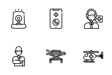 Services d'urgence Pack d'Icônes