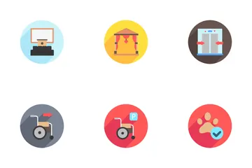 Services hôteliers Icon Pack