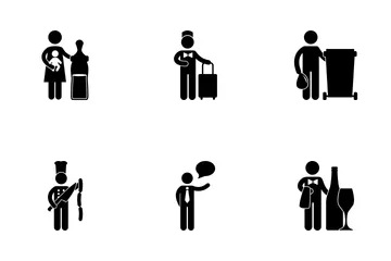 Services Jobs Icon Pack