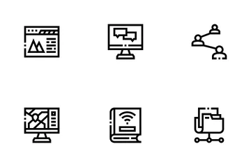 Services numériques Icon Pack