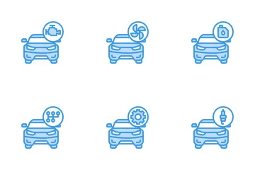 Servicio de auto Icon Pack