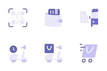 Servicio de entrega Paquete de Iconos