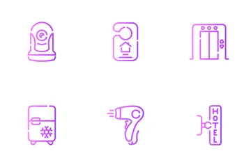 Servicio de hotel Icon Pack