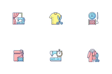 Alteración de ropa Paquete de Iconos