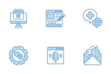 Servicios de consultoría Icon Pack