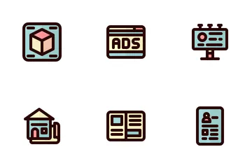 Servicios de diseño Paquete de Iconos