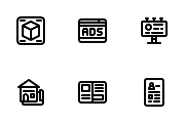 Servicios de diseño Paquete de Iconos