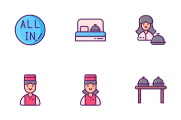 Servicios hospitalarios Paquete de Iconos