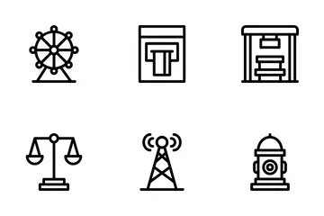 Servicios públicos Paquete de Iconos