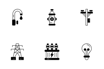 Utilidades Publicas Paquete de Iconos