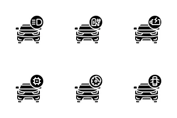 Serviço automotivo Icon Pack