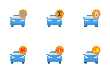 Serviço automotivo Icon Pack