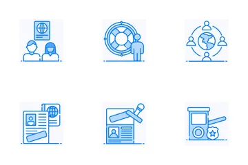 Serviço de Imigração Pacote de Ícones