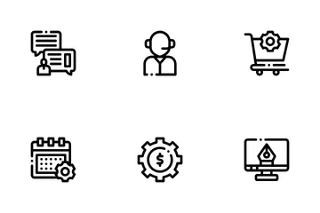 Serviço Empresarial Pacote de Ícones
