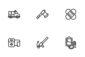 Serviços de emergência Pacote de Ícones