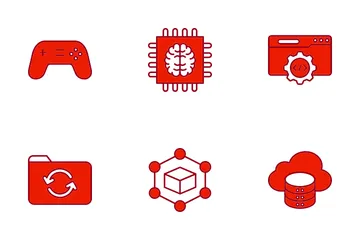 Serviços Digitais Pacote de Ícones