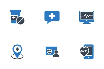 Serviços médicos Icon Pack