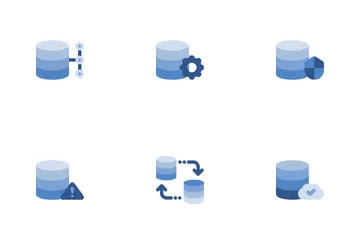 Servidor de base de datos Paquete de Iconos