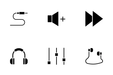 Set audio Icon Pack