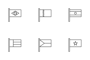 Set Of Flags Icon Pack