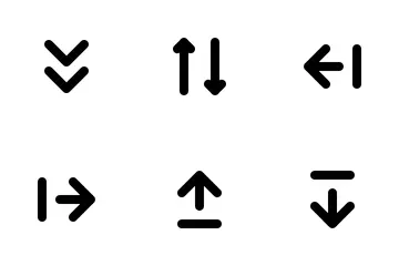 Setas; flechas Pacote de Ícones