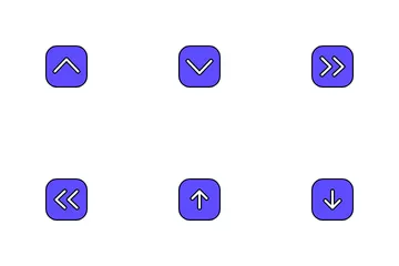 Setas; flechas Pacote de Ícones