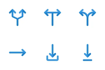 Setas; flechas Pacote de Ícones