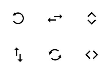 Setas; flechas Pacote de Ícones