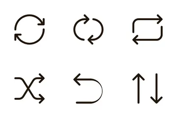 Setas; flechas Pacote de Ícones