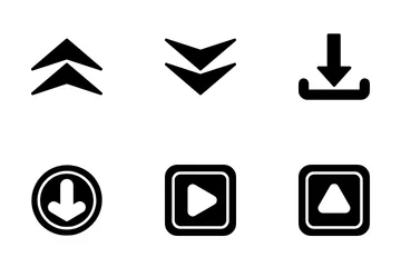 Setas; flechas Icon Pack