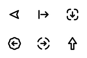 Setas; flechas Pacote de Ícones