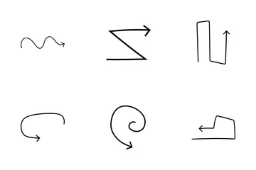 Setas; flechas Pacote de Ícones