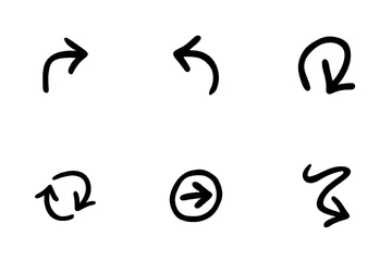 Setas; flechas Pacote de Ícones